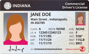 Indiana Commercial Driver's License
