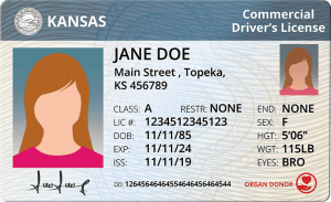 Kansas Commercial Driver's License