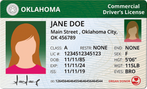 Oklahoma Commercial Driver's License