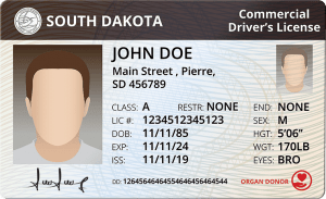 South Dakota Commercial Driver's License