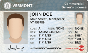 Vermont Commercial Driver's License